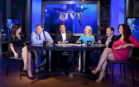 From left, Kimberly Guilfoyle, Bob Beckel, Eric Bolling, Dana Perino ...