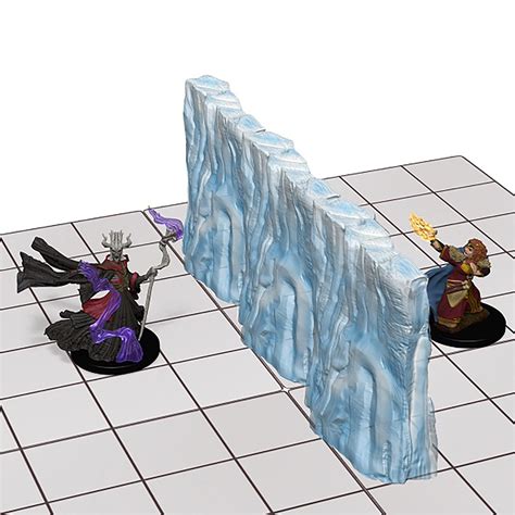 Wizkids Dungeons & Dragons - Spell Effects: Wall of Fire & Wall of Ice ...