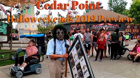 Cedar Point Halloweekends 2019 Preview and Guide | Halloween Haunt and Great Pumpkin Fest - YouTube