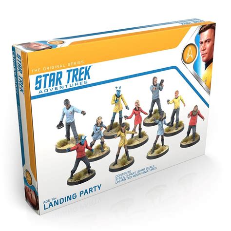 Star Trek Adventures RPG TOS Landing Party Miniatures Set - Boardgames.ca