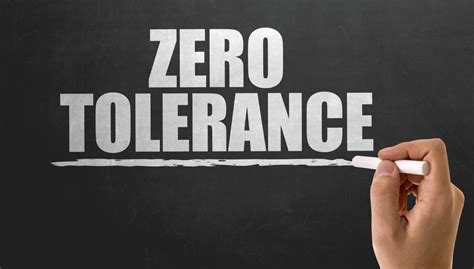 Zero Tolerance Drug Policy Template