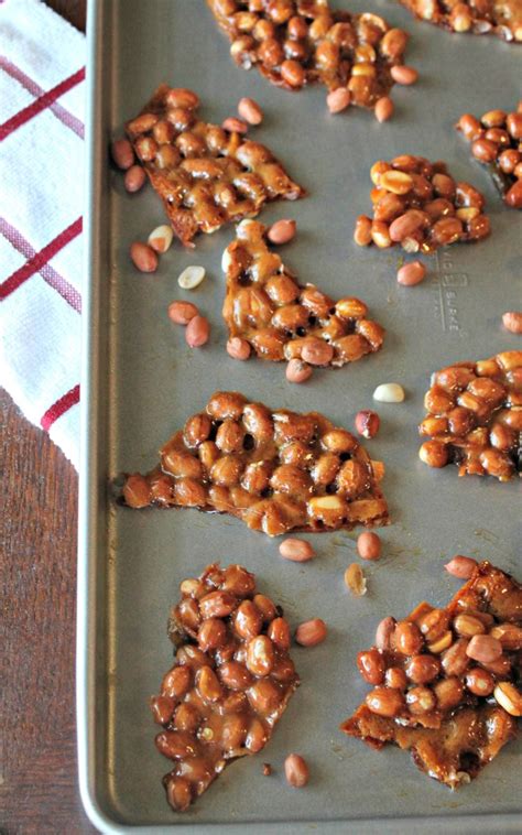 sweet and spicy peanut brittle recipe