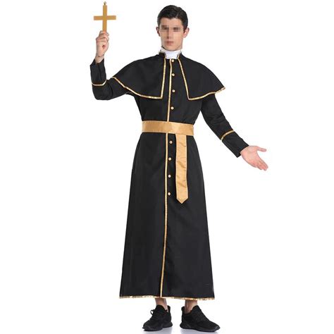 Mens Exorcist Priest Costume | ubicaciondepersonas.cdmx.gob.mx