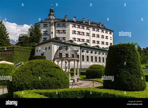 Ambras Castle or Schloss Ambras, Innsbruck, Tyrol, Austria Stock Photo - Alamy