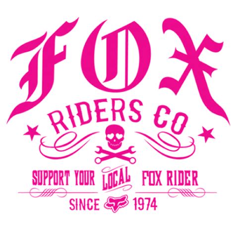 Pink Fox Racing Logo - LogoDix