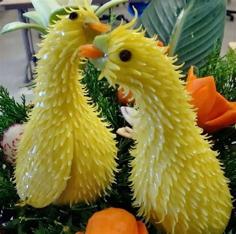 Vegetable Carving Ideas