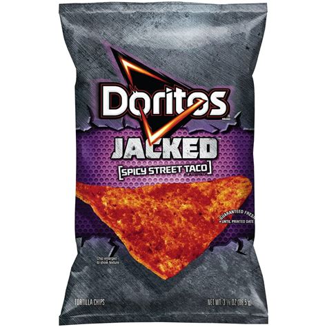 Doritos Jacked Spicy Street Taco Tortilla Chips 3.125 oz. Bag - Walmart ...