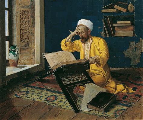 Osman Hamdi Bey - Islamischer Theologe mit Koran - Kunsthistorisches Museum. | Islamic art ...