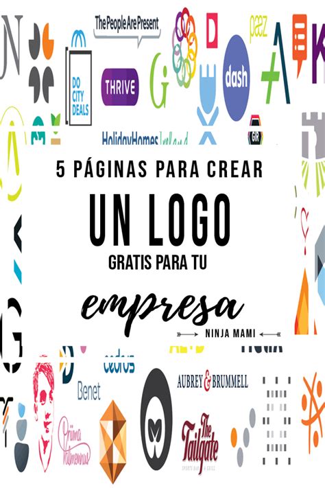 5 Páginas para Crear un Logo Gratis para tu Empresa - Ninja Mami