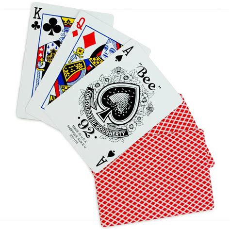 Bee Playing Cards Red | Barmans.co.uk