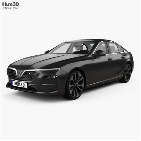 VinFast LUX A2-0 Turbo with HQ interior 2020 3D model - Vehicles on Hum3D