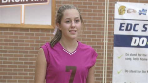 Fargo Volleyball Players "Dig Pink" to Help Battle Breast Cancer - KVRR ...