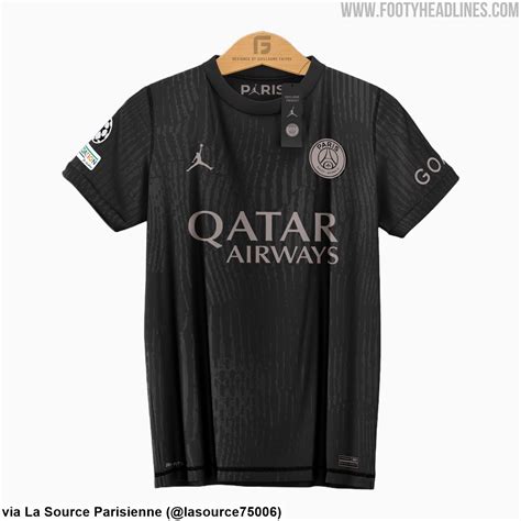 Image of PSG's Third Kit by Jordan Brand for 2023-24 Season Revealed