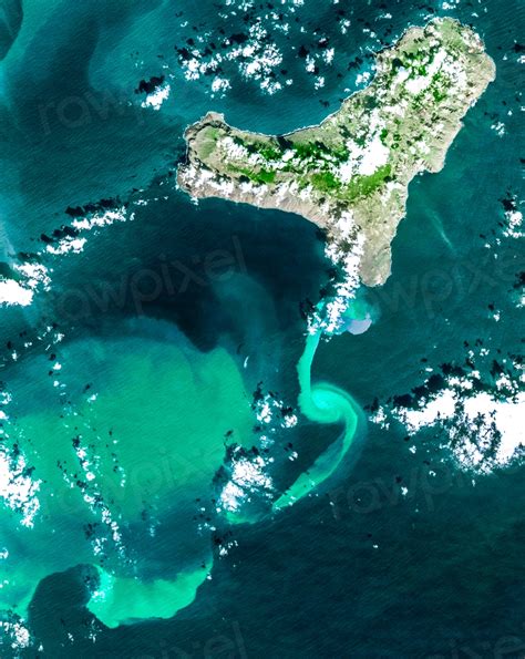 NASA satellite tracks underwater volcanic | Free Photo - rawpixel