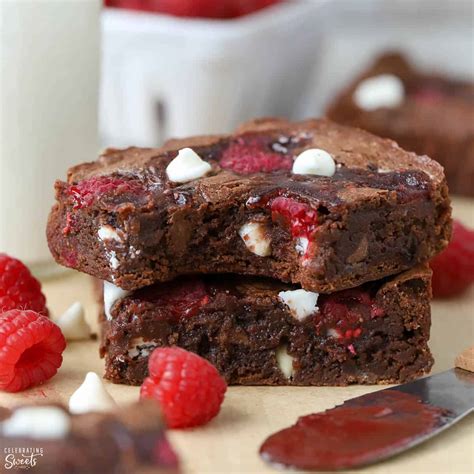 Raspberry Brownies