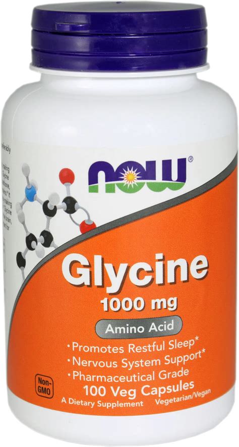 Now Glycine 1000MG - Shop Diet & Fitness at H-E-B