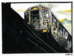 Nyc Subway Drawing at PaintingValley.com | Explore collection of Nyc ...