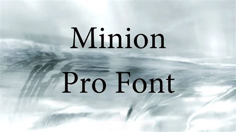 Minion Pro Font Family Free Download Fonts Empire Fre - vrogue.co