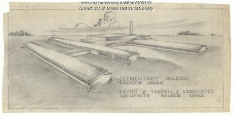 Bangor Elementary School, Bangor, 1950-1951 - Maine Memory Network