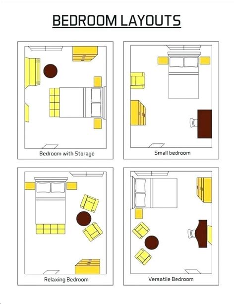 Small Bedroom Furniture Layout Ideas - Homecare24