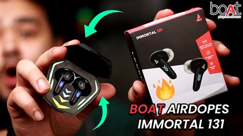 boAt Airdopes Immortal 131 | Gaming RGB TWS Unboxing & Review | ₹1499 | 40 Hours Battery Life ...