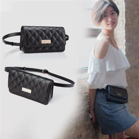 Waist Bags - Tavel Bags - Best Deals: Buying Guide Fashion Women Waist Bags Classic Lattice Belt ...