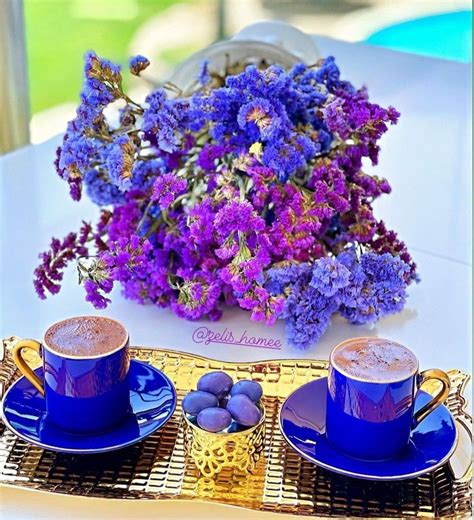 Good Morning Roses, Coffee Flower, Coffee Time, Cup And Saucer, Tea Pots, Table Decorations ...