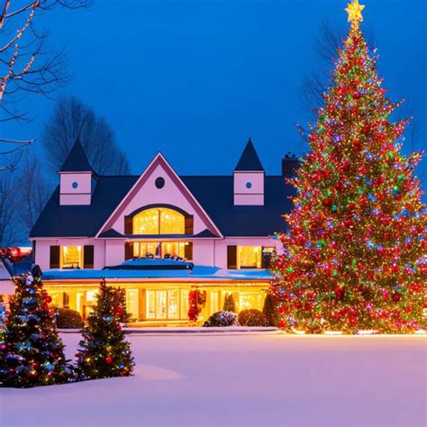 Premium AI Image | christmas Vacation Escape with Snowy Landscapes memorable holiday season ...