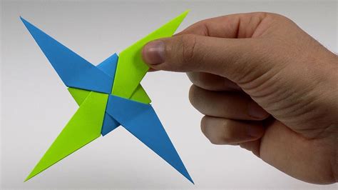 How To Make A Paper Ninja Star 2 Shuriken Origami Youtube – Otosection