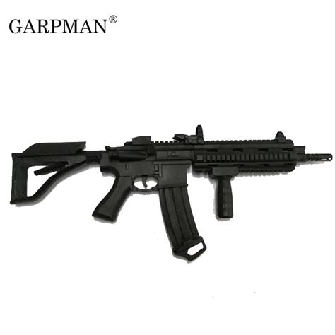 1:1 HK416 Assault Rifle Gun 3D Paper Model DIY Papercraft Handmade Toy-in Model Building Kits ...