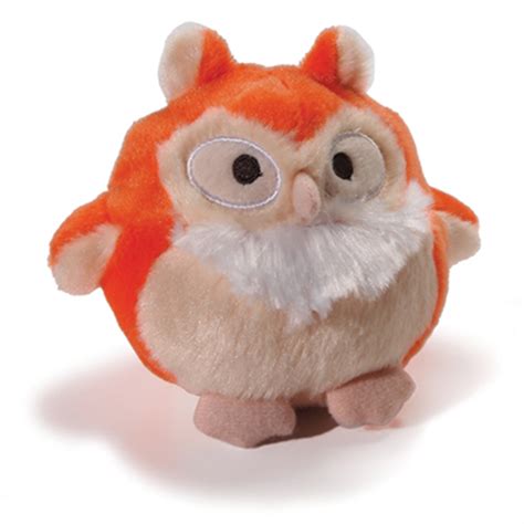 Howling Hoots Dog Toy - Orange | BaxterBoo