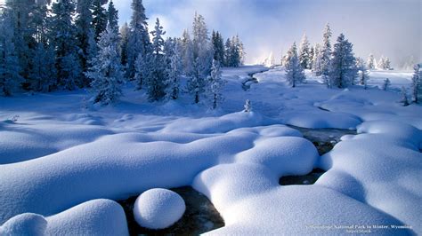 Yellowstone National Park in Winter, Wyoming | National parks ...