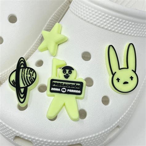 Bad Bunny Crocs - Etsy