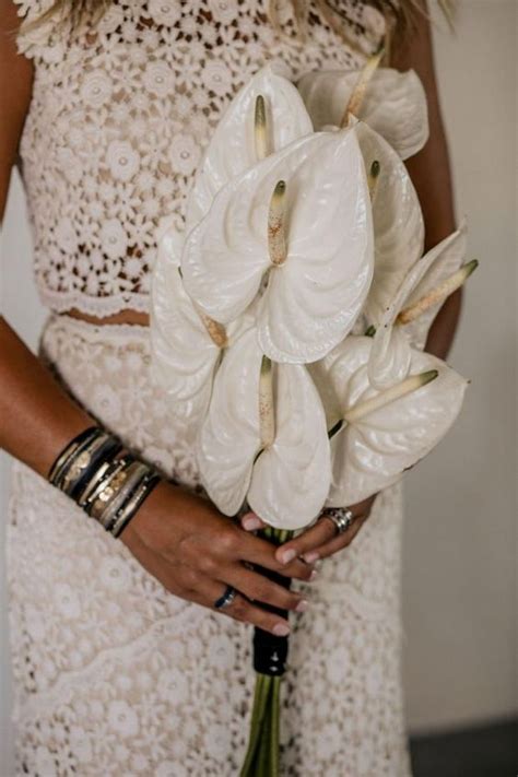 80 Impressive Anthurium Wedding Bouquets - Weddingomania