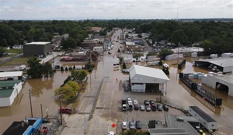 Watch Drone Video of Massive Flooding in a St. Louis Suburb