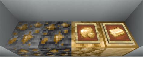 Realistic Gold Colors Minecraft Texture Pack