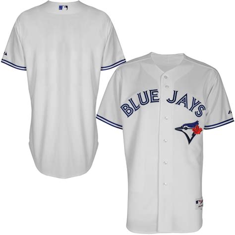 Men's Toronto Blue Jays Majestic White Team Cool Base Home Authentic Jersey