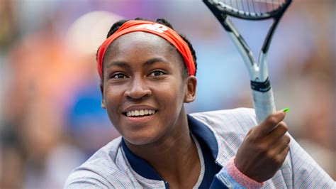 Coco Gauff Visits Glossier Flagship Store | Teen Vogue