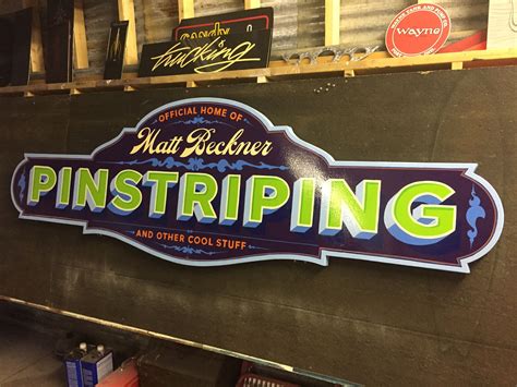 Sign painted by Matt Beckner of Ion Graphics. | Hand painted signs ...