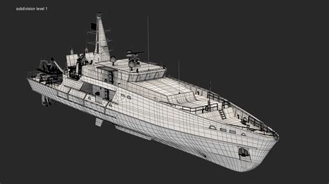 3D model Cape Class Patrol Boat - TurboSquid 1817531