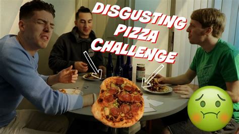 5 BROS 1 SHOW | DISGUSTING PIZZA CHALLENGE! - YouTube