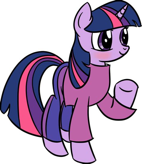 Twilight Sparkle in casual clothing by DataPony on DeviantArt