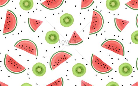 Fresh fruit watermelon background illustration image_picture free ...