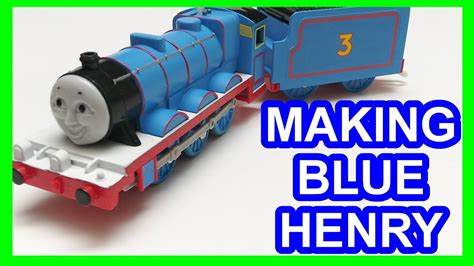 Making Custom blue Henry Trackmaster Thomas & friends Thomas y sus ...