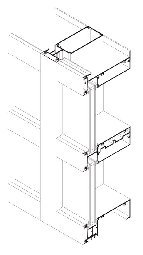 1600 Wall System®5 Curtain Wall - Kawneer