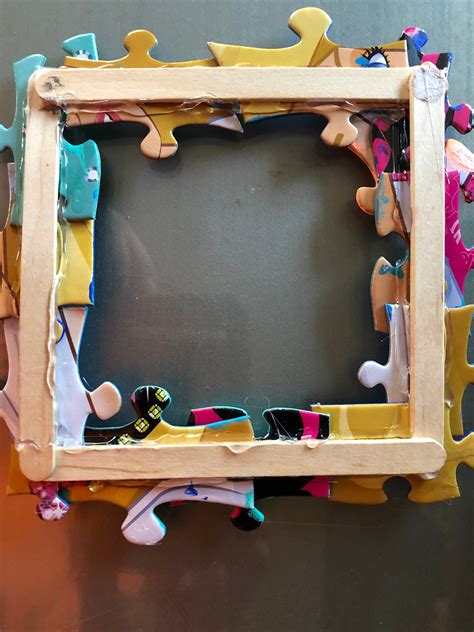 Kid Craft: Easy DIY Puzzle Piece Frames | Macaroni KID National