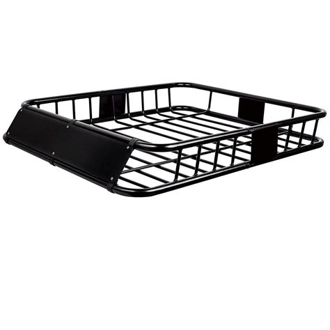 Black Universal Roof Rack Cargo Carrier Basket[out of the stock temporary] - RackTrip - Canada ...