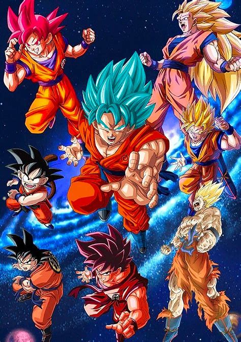 How old is Goku at the end of every Dragon Ball series?