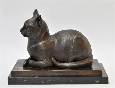 Bronze cat - I WANT it! | Cat statue, Cat art, Animal sculptures