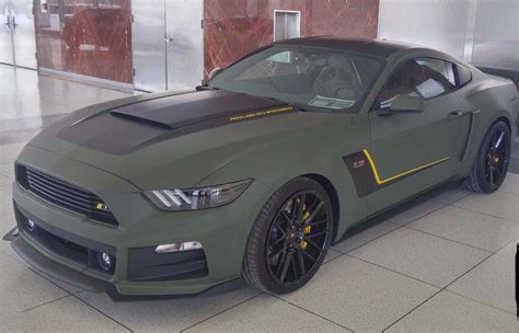 Green Mustang Gt 2017